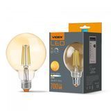 LED лампа VIDEX Filament G95FAD 7W E27 2200K домерная бронза VL-G95FAD-07272 фото