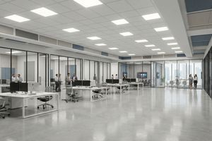 Офисные LED-панели 600х600: Преимущества светильников Horoz для коммерческих помещений фото