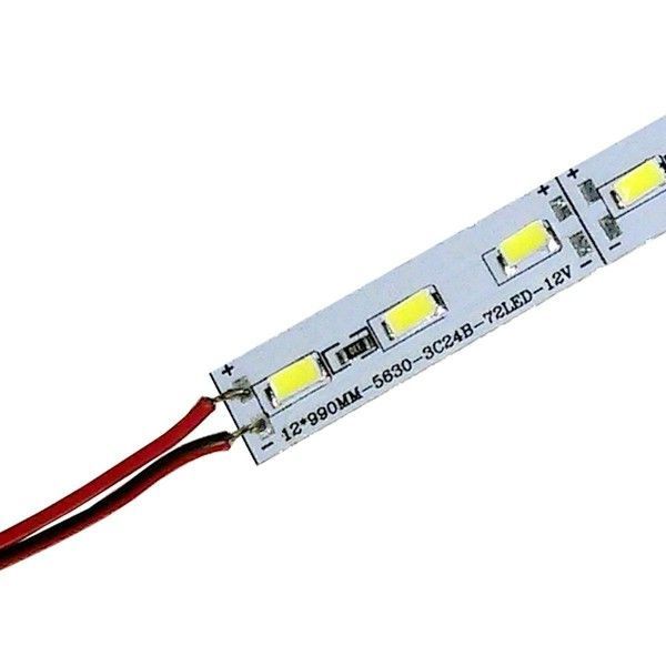 Світлодіодна лінійка Biom BRT 5630-72 led G 24W, 12В, IP20 зелений зі скотчем LB-12-5630-72-14-G фото