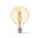 LED лампа VIDEX Filament G95FAD 7W E27 2200K домерная бронза VL-G95FAD-07272 фото 2