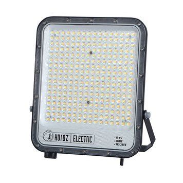 Прожектор светодиодный Horoz Electric PALLAS-200 3CCT 200W черный 068-030-1200-010 фото