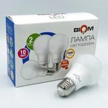Набір LED ламп Biom BT-510 10W E27 4500K (Мультипак 2+1) BT-510/3 фото