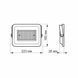 LED прожектор VIDEX F2e 50W 5000K VL-F2e-505W фото 5