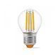 LED лампа VIDEX Filament G45F 6W E27 4100K VL-G45F-06274 фото 2