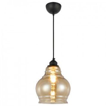Светильник подвесной Horoz Electric RONDO max. 60W янтарный 021-018-0001-020 фото