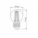 LED лампа VIDEX Filament G45F 6W E27 3000K VL-G45F-06273 фото 3