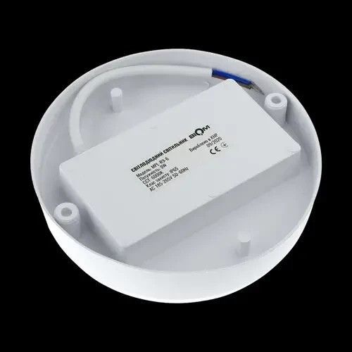 Світлодіодний світильник ЖКГ Biom 9W 6000K Круглий MPL-R9-6 MPL-R9-6 фото