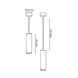 Подвесной светильник Horoz Electric VERTEX 10W черный 021-024-0001-020 фото 2