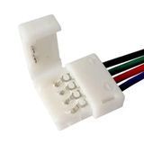 Коннектор для светодиодных лент OEM SC-08-SW-10-4 10mm RGB joint wire (провод-зажим) SC-08-SW-10-4 фото