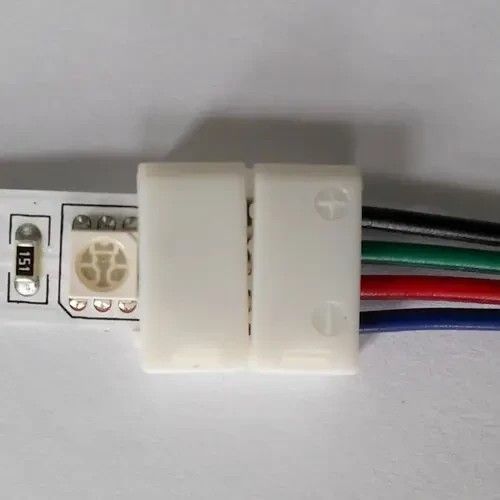 Конектор для світлодіодних стрічок OEM SC-08-SW-10-4 10mm RGB joint wire (провід-затискач) SC-08-SW-10-4 фото