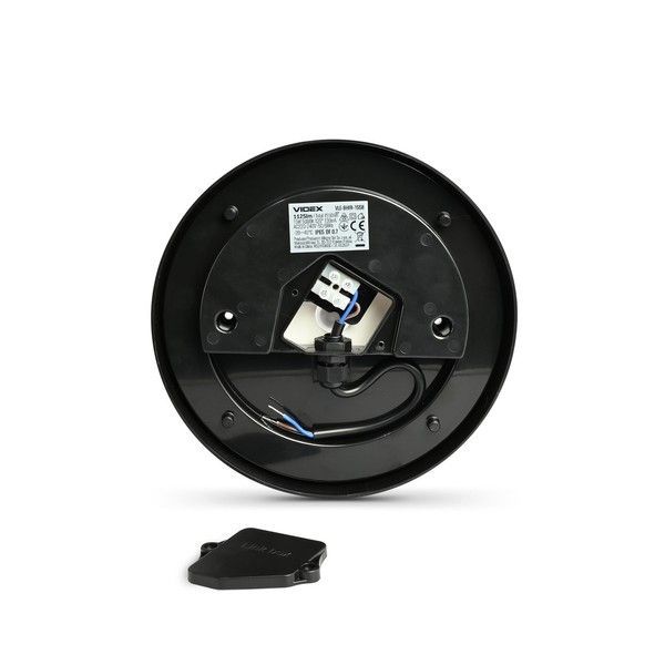 LED світильник ART IP65 круглий VIDEX VLE-BHFR-155B 15W 5000K Black VLE-BHFR-155B фото