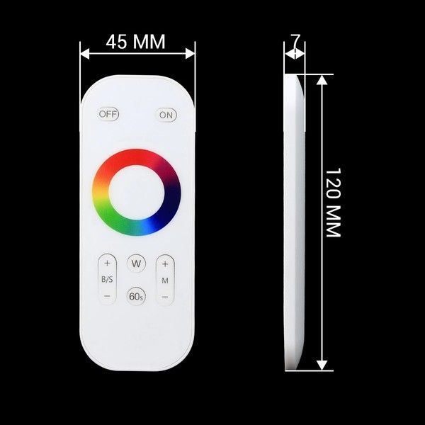 Контролер RGB OEM C-24-RF8-T-W (8A*3кан) білий C-24-RF8-T-W фото