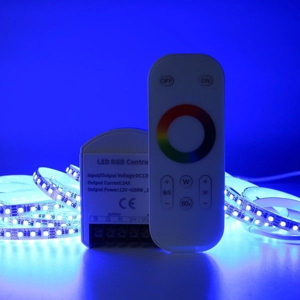 Контролер RGB OEM C-24-RF8-T-W (8A*3кан) білий C-24-RF8-T-W фото