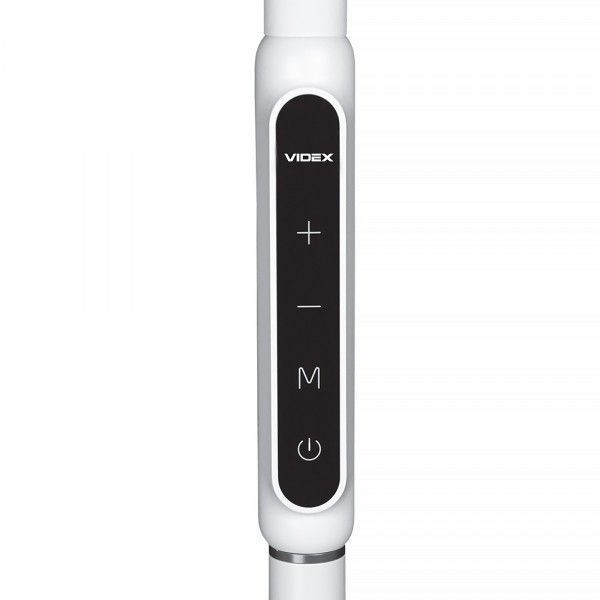 LED торшер білий VIDEX TF07W 14W 3000-5500K VL-TF07W фото