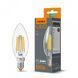 LED лампа VIDEX Filament C37F 6W E14 3000K VL-C37F-06143 фото 1