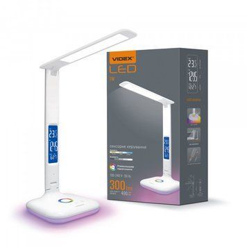LED лампа настiльна VIDEX TF05W-RGB 7W 3000-5500K VL-TF05W-RGB фото