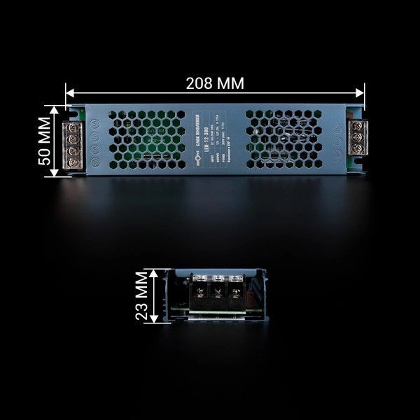 Блок живлення Biom 300W 12V 25A IP20 (LED-12-300) LED-12-300 фото