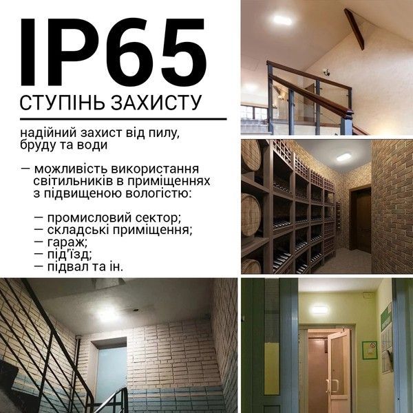 Світлодіодний світильник ЖКГ Biom 9W 6000K Овальний MPL-O9-6 MPL-09-6 фото
