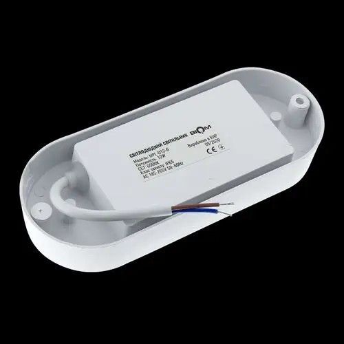 Світлодіодний світильник ЖКГ Biom 12W 6000K Овальний MPL-O12-6 MPL-012-6 фото