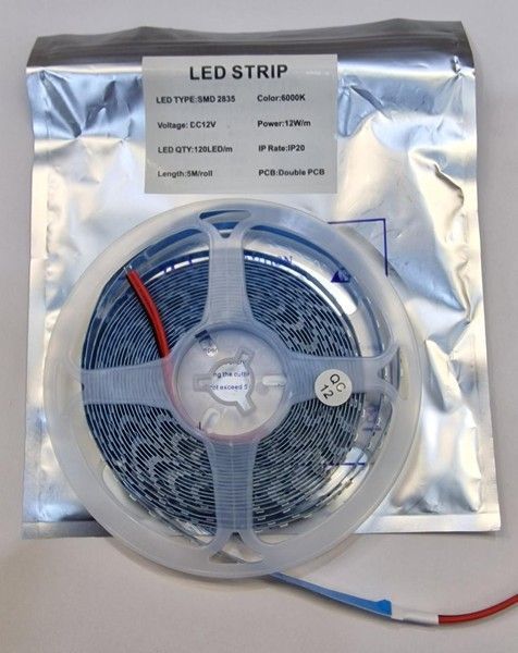 Led стрічка 12V-6000K-холодне свічення NN-120-6000K фото