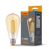 LED лампа VIDEX Filament ST64FA 10W E27 2200K бронза VL-ST64FA-10272 фото