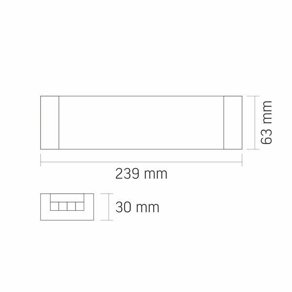 Блок живлення для LED стрічки VIDEX DC12V 33.3A 400W IP20 (VL-LST-P400-12V) VL-LST-P400-12V фото