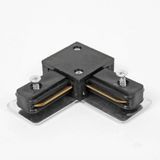 Соединитель трековый Horoz Electric угловой черный 096-002-0002-022 фото