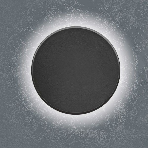 LED светильник настенный влагозащищенный VIDEX WL03 18W 3000-4000-6500K Black VL-WL03-18CB фото