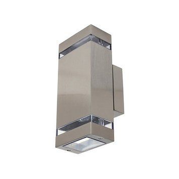 Фасадный светильник Horoz Electric GARDENYA-2 2/35W матовый хром 075-010-0002-011 фото