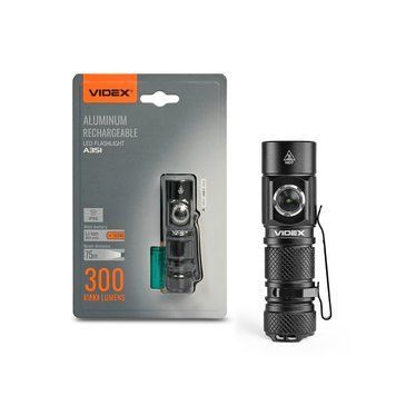 Портативний світлодіодний ліхтарик VIDEX VLF-A351 300Lm 5000K VLF-A351 фото