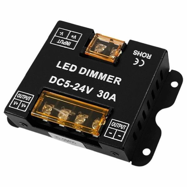 Димер для світлодіодної стрічки Biom 30A 360W Touch RF 2 канали D-30A-TOUCH-V2-W D-30A-Touch-V2-W фото