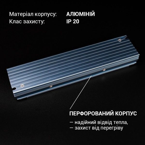 Блок питания Biom 300W 24V 12.5A IP20 (LED-24-300) LED-24-300 фото