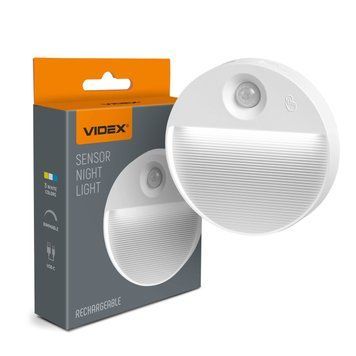 LED Світильник акумуляторний з датчиком руху VIDEX VL-NL105W VL-NL105W фото