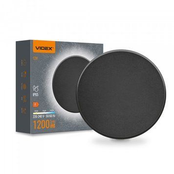 LED світильник настінний вологозахищений VIDEX WL03 12W 3000-4000-6500K Black VL-WL03-12CB фото