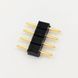 Конектор для світлодіодних стрічок OEM SC-16-CC-4 4pin-4pin "тато-тато" SC-16-CC-4 фото 1