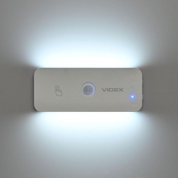 LED Світильник акумуляторний з датчиком руху VIDEX VL-NL053W-S VL-NL053W-S фото