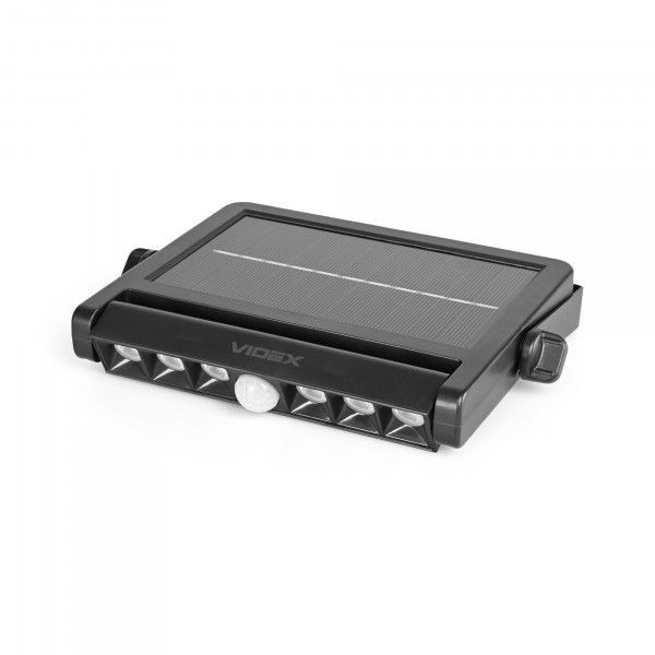 LED світильник автономний настінний VIDEX 600Lm 5000K IP54 сенсорний VL-WLSO-025-S фото