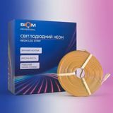 Светодиодный неон Biom BNSP 24V IP65 12W/м Оранжевый BNSP-24-511-2835-120-O-1 фото