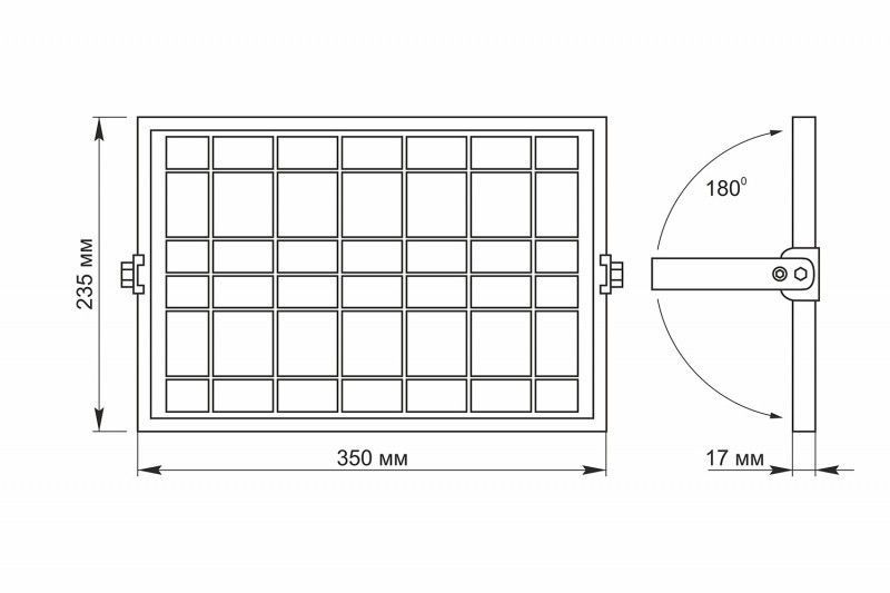 LED прожектор автономный VIDEX 1000LM 5000K 3.2V VL-FSO2-505 фото