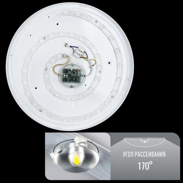 Смарт люстра Biom SMART SML-R22-50-2 (50 Вт) з пультом та регулюванням світла SML-R22-50/2 фото