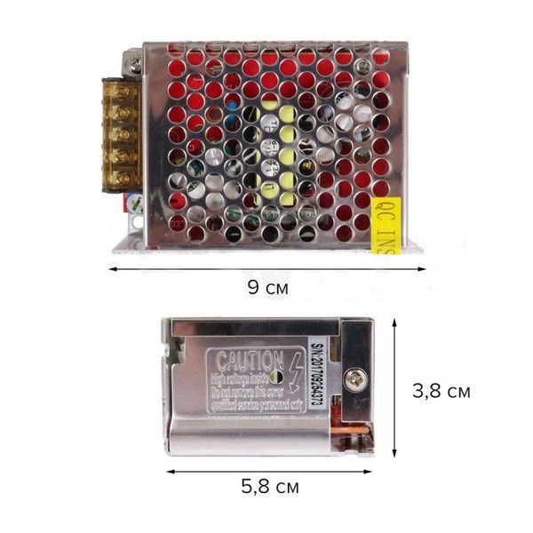 Блок живлення Biom 36W 12V 3A IP20 (TR-36-12) TR-36-12 фото