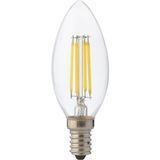 Лампа світлодіодна Horoz Electric Filament Candle-4 4W E14 2700К прозора 001-013-0004-010 фото