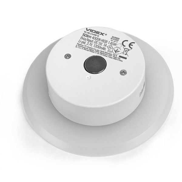 LED Світильник акумуляторний з датчиком руху VIDEX VL-NL114W-G VL-NL114W-G фото