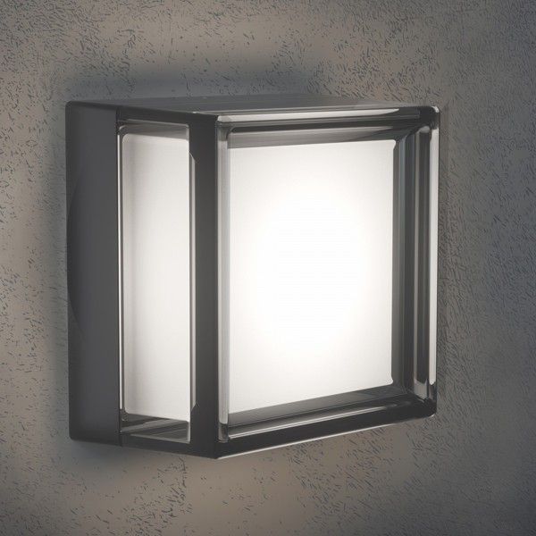 LED світильник вологозахищений квадратний VIDEX BHD02 9W 2400-4300K Black VL-BHD02-09CBB фото