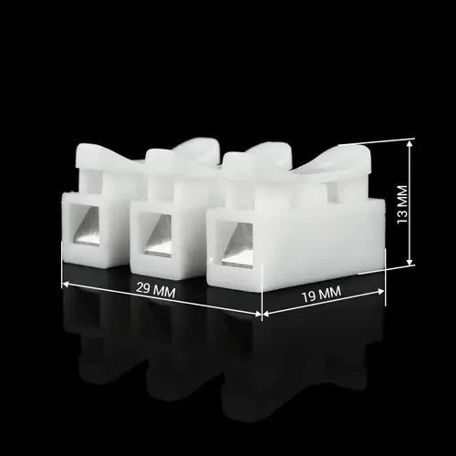 Клема швидкого монтажу Biom WTB-3 3 входи 3 виходи 4А 250В 0,2-2,5mm2 WTB-3 фото
