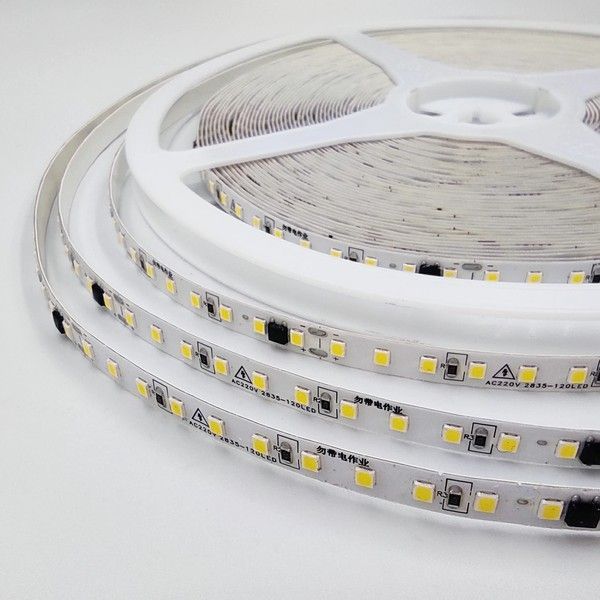 Світлодіодна стрічка 220V Biom Professional BPS-G3-220-2835-120-CW IP44 Холодна біла BPS-G3-20-220-2835-120-CW фото