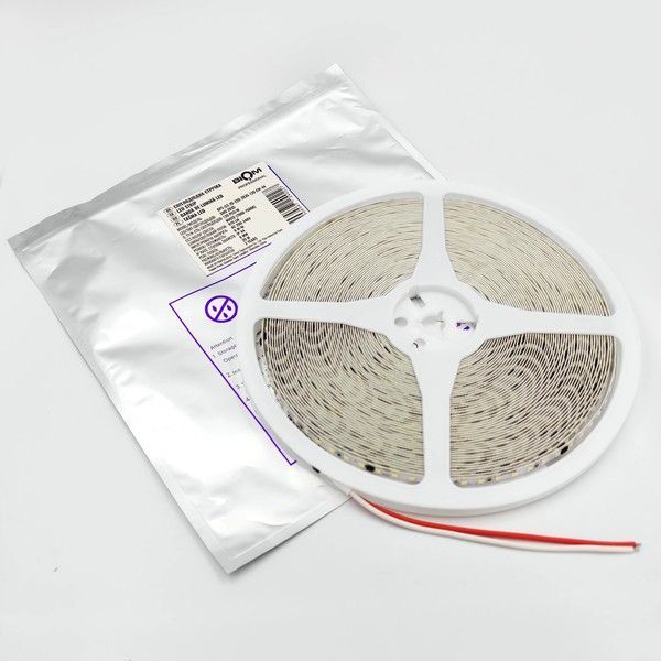 Світлодіодна стрічка 220V Biom Professional BPS-G3-220-2835-120-CW IP44 Холодна біла BPS-G3-20-220-2835-120-CW фото