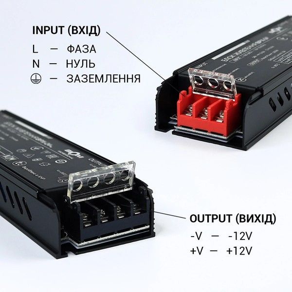 Блок живлення Biom Professional 150W 12V 12.5A IP20 (BPX-12-150) BPX-12-150 фото