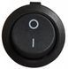 Кнопка кругла Biom ON-OFF SB-09B 220V/12V 3A/6A Чорна SB-08B фото 2