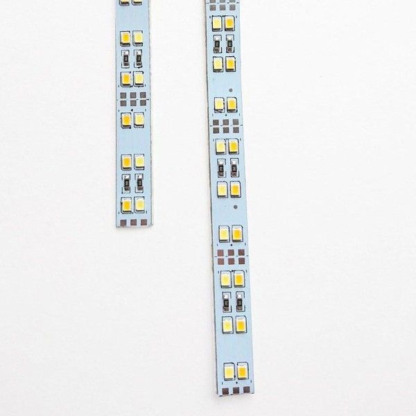 Світлодіодна лінійка Biom BRT 5730-144 led W 2-pin 6500K, 12В, IP20 білий зі скотчем LB-12-5630-144-17-7-2P фото